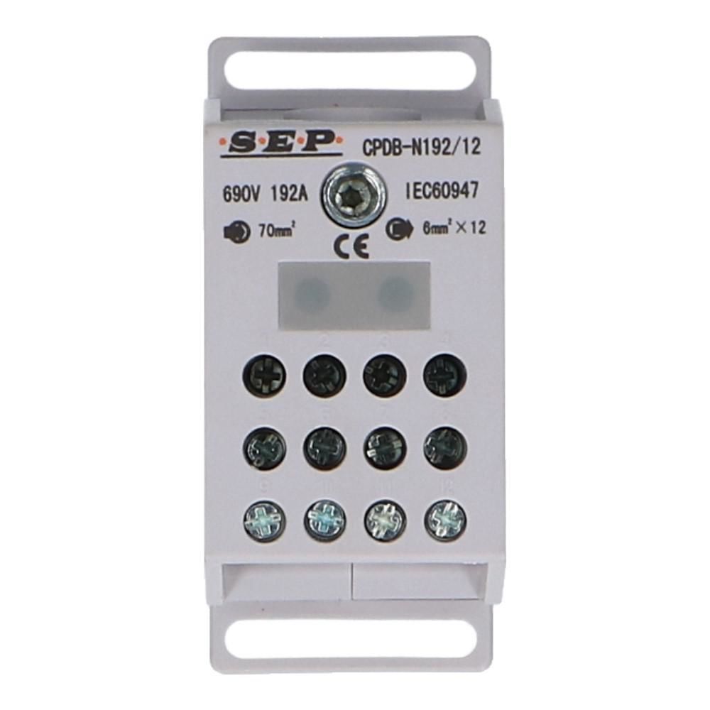 Aftakklem CPDB 192A 1x70mm² 12x6mm²
