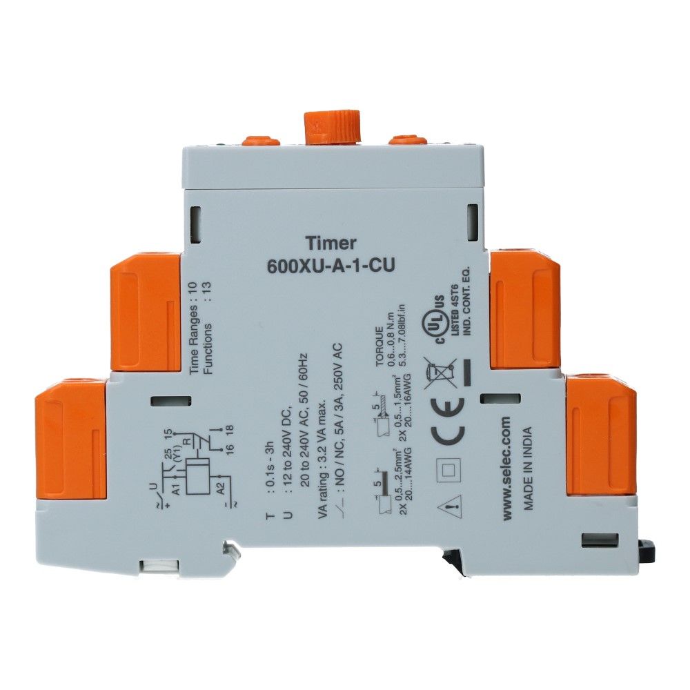Tijdrelais 13 functies 20-240V AC/DC