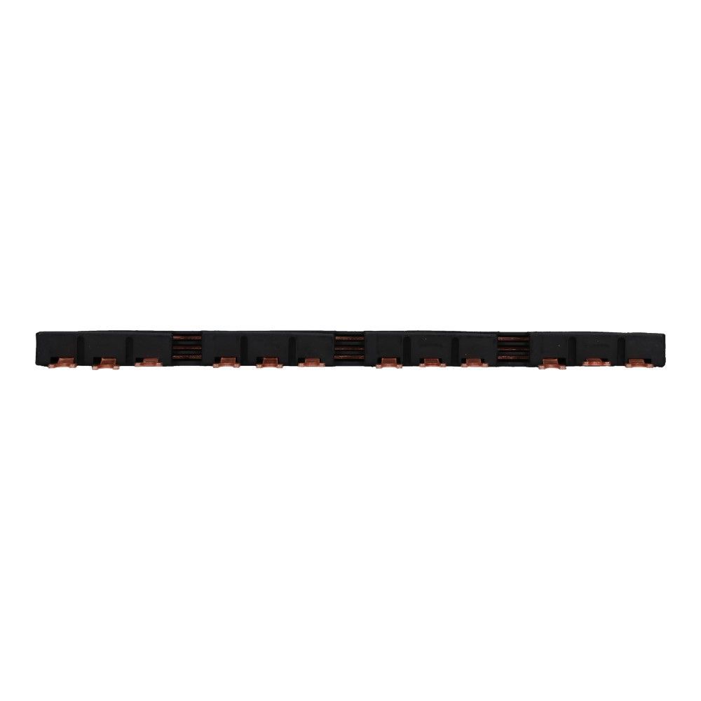 Kamrail vork 3 fase 12 poles offset 9mm tbv motorbeveiliging