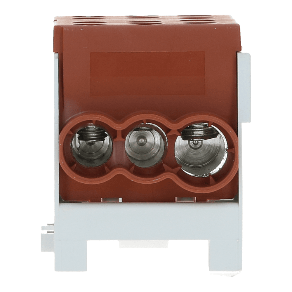 HLAK Hoofdkabel aftakklem 1x35mm²/2x25mm² bruin