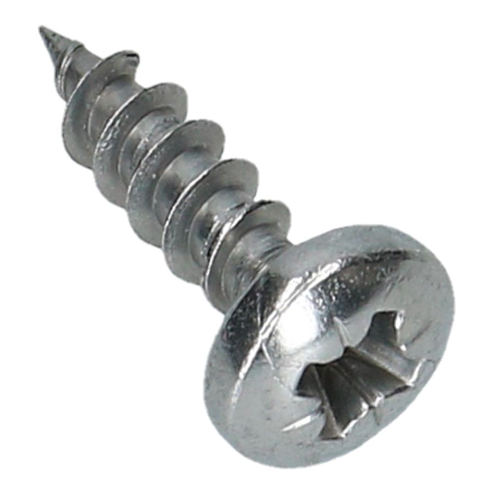 Spaanplaatschroef 4.5x16 bolkop RVS A2 PZ2 - 200 stuks