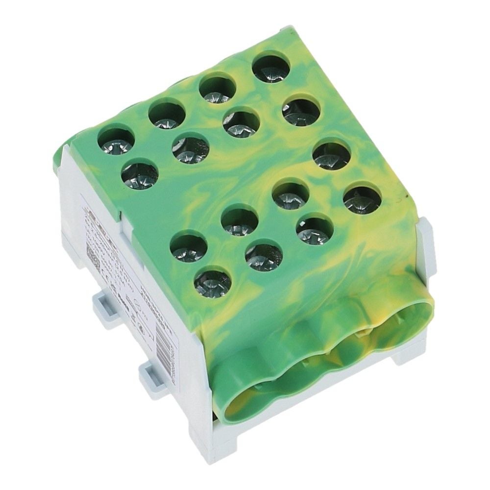 HLAK Hoofdkabel aftakklem 1x35mm²/3x25mm² geel/groen
