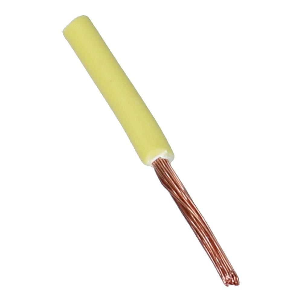 Montagedraad SO-07Z1-K 2.5mm² geel halogeenvrij 90°C - 100 meter