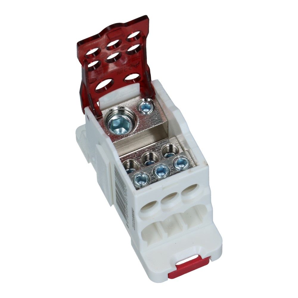Aftakklem PDB 160A 1x70mm² 1x16mm² - 6x16mm² 11.8kA