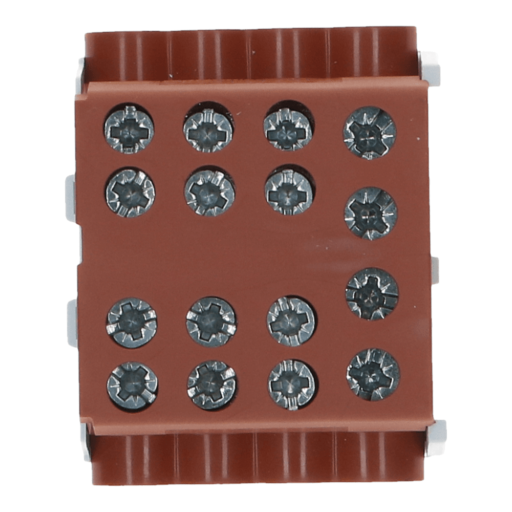 HLAK Hoofdkabel aftakklem 1x35mm²/3x25mm² bruin