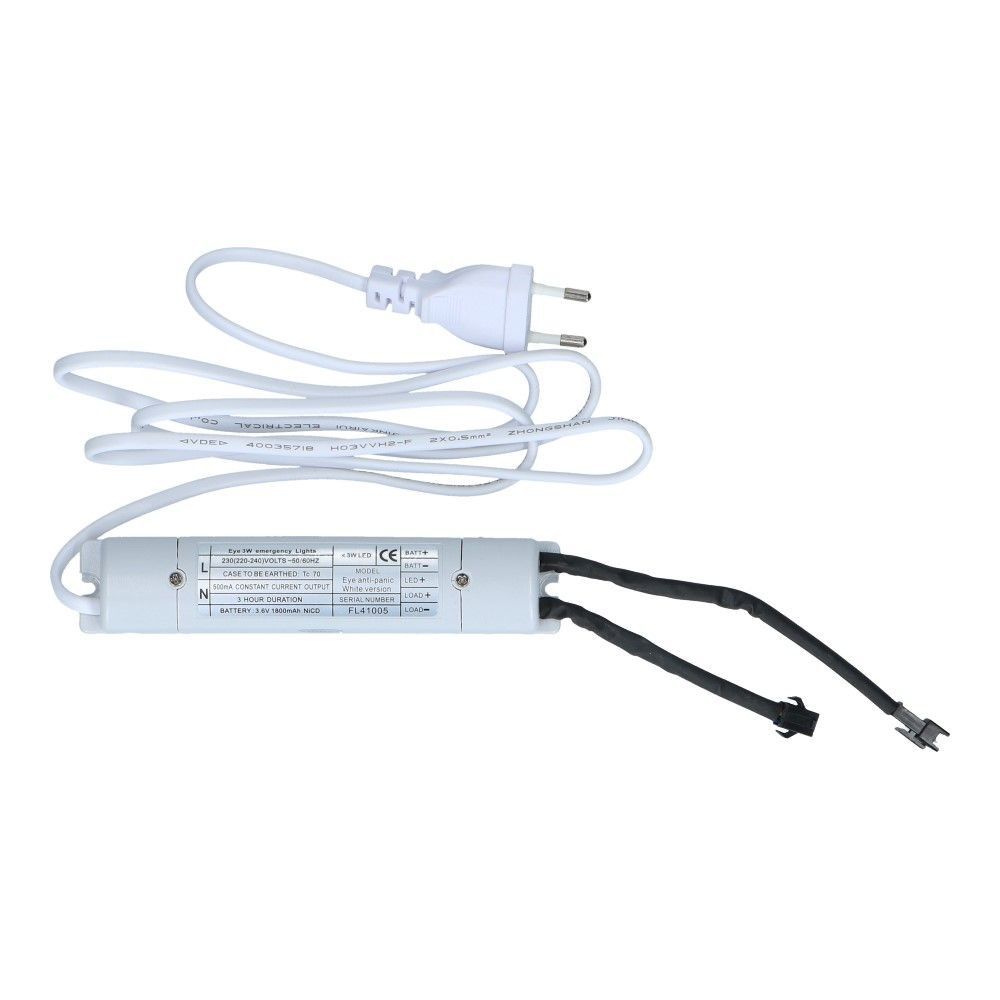 Mini spot LED noodverlichting IP20 180lm
