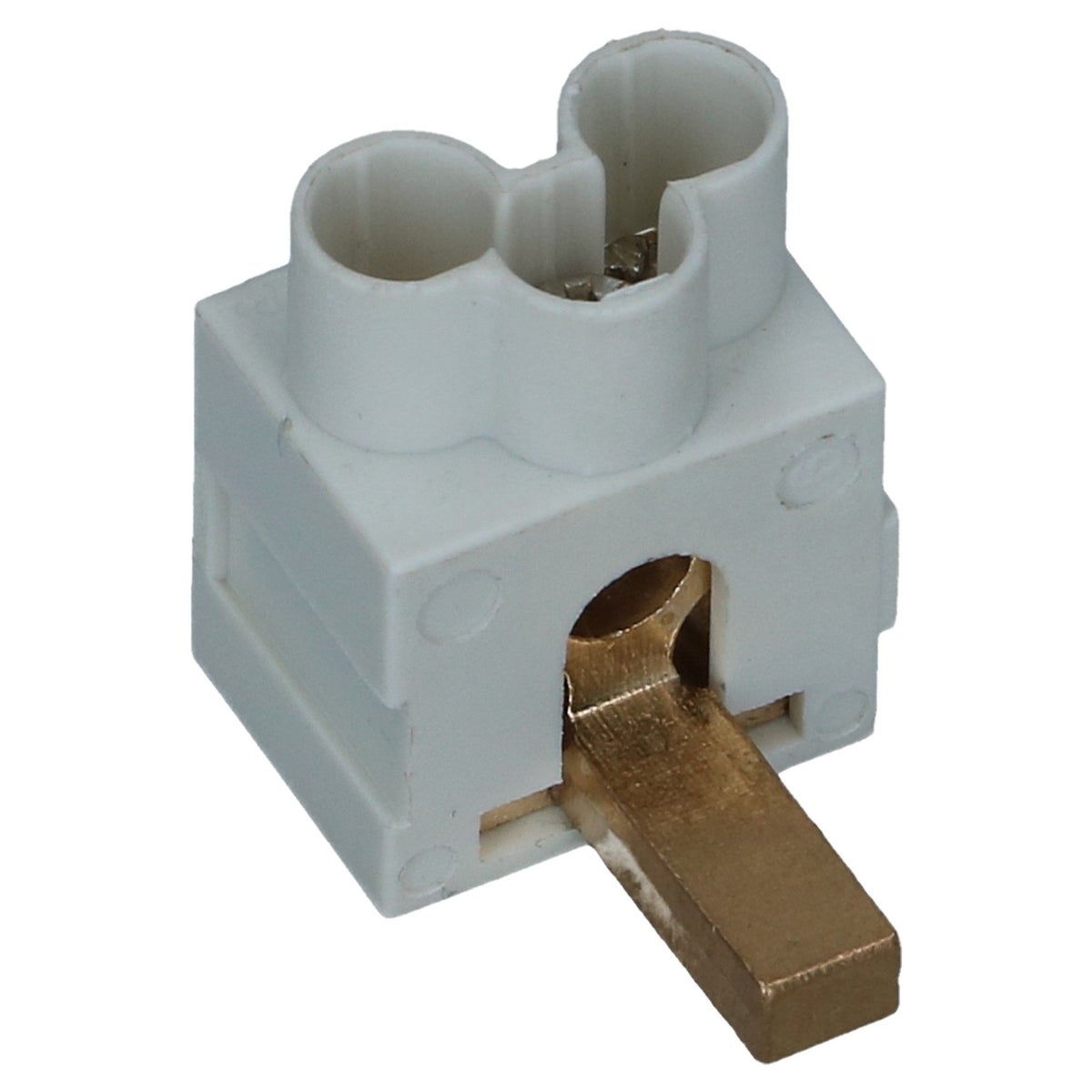 Aftakblok pin grijs 1 fase 3x16mm²