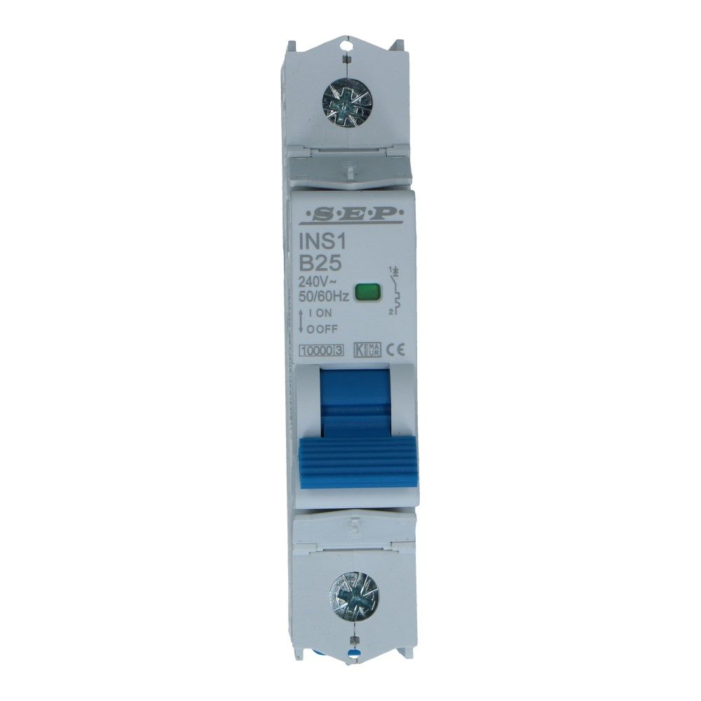 Installatieautomaat  1 polig 16A karakteristiek B 10/15kA INS1