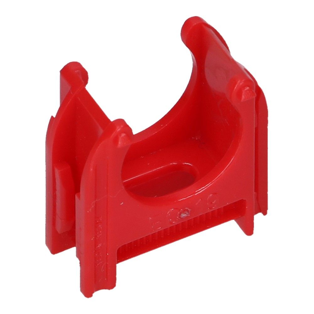 Kunststof buisklem Rood diameter 3/4inch 19mm - 200 stuks