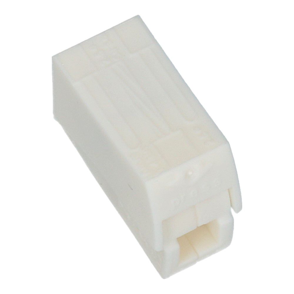 Kroonklem easy link lighting 1 voudig 0.5-2.5mm² wit - 50 stuks