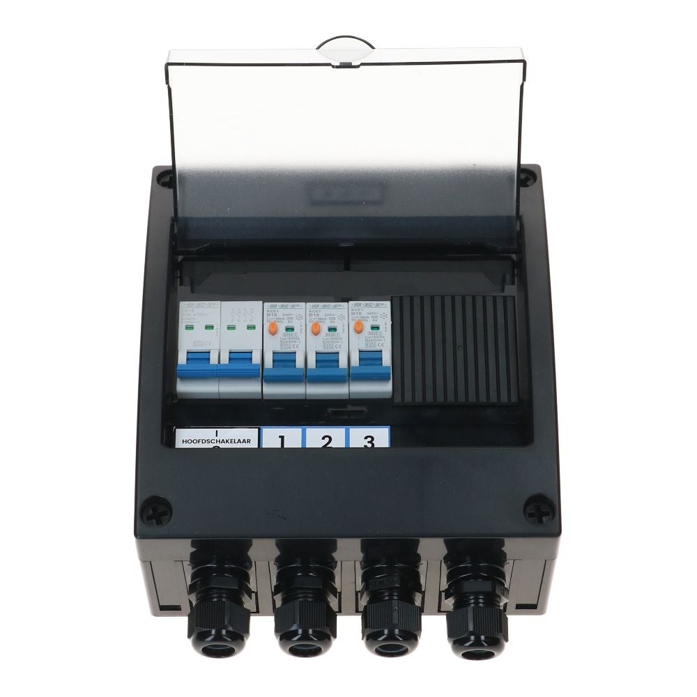 Zinvolt 3 fase verdeler 3 groepen
