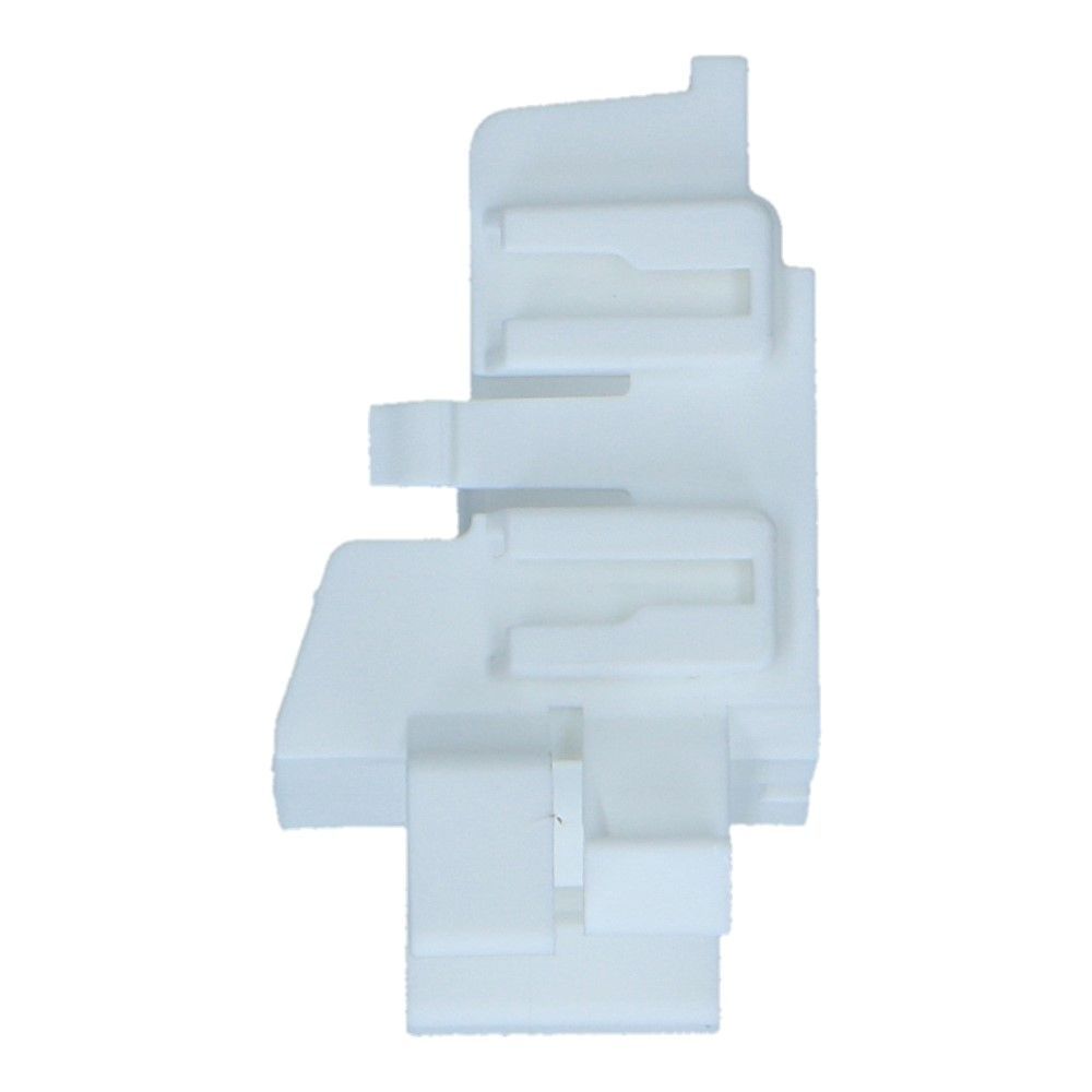 Bevestigingsadapter voor 10-voudig voor 0.14-4mm² soepel en massief wit
