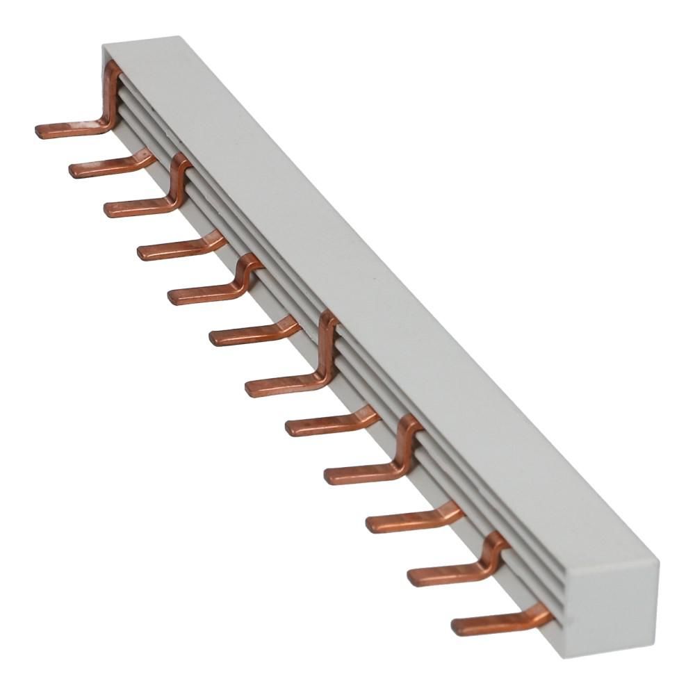 Kam pin grijs 4 fase 12 pole 17.8mm 2x N-L1-N-L2-N-L3