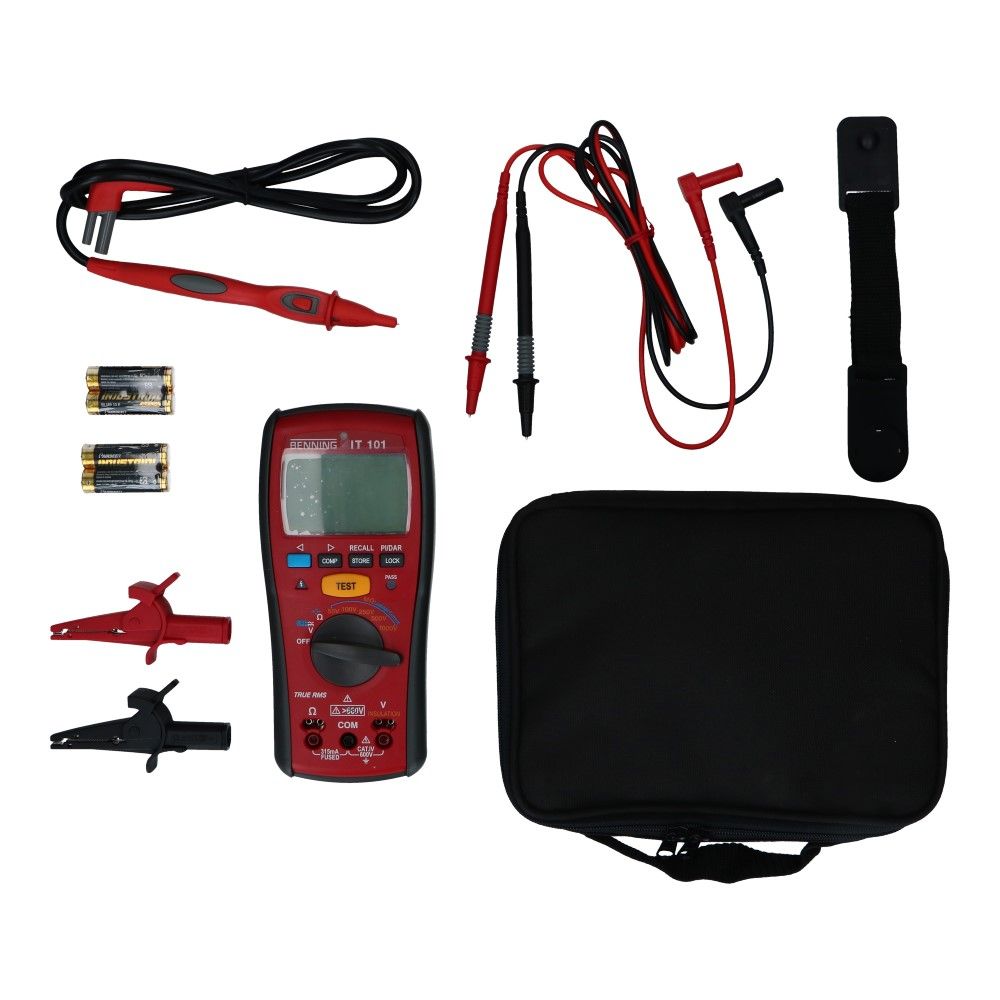 Isolatietester en weerstandstester IT 101 True RMS