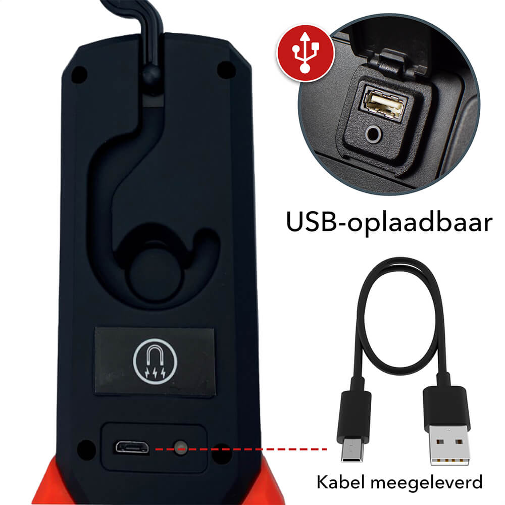 Oplaadbare inspectielamp LED 3W