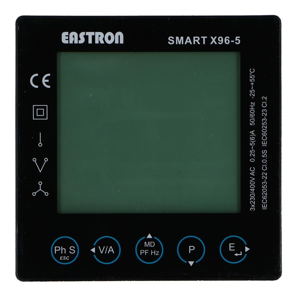 Multi-Function paneelmeter Modbus voor trafo 4DI 2DO