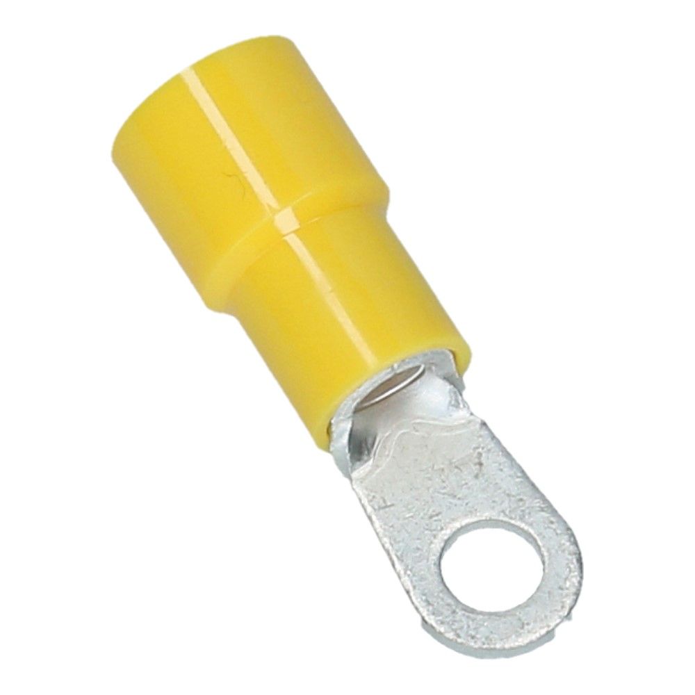 Ringkabelschoen Gat 3.7mm L-9mm Geel - 50 stuks