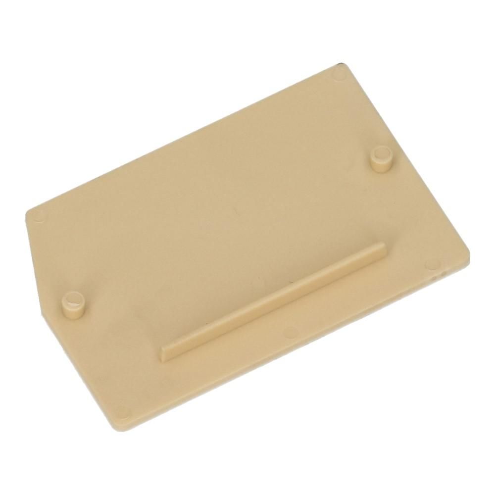 Eindsectie 4mm² beige voor SFR montageklem