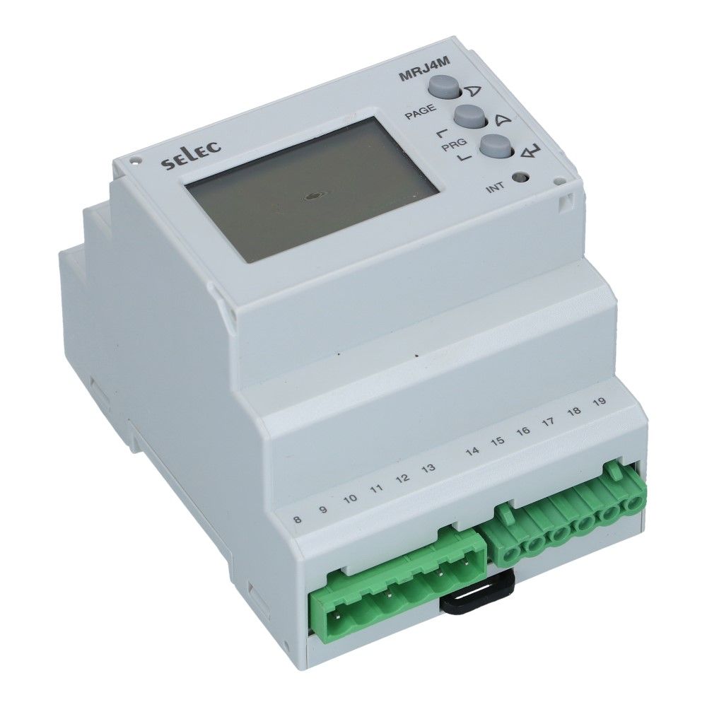 Multi-Function dinrail meter met rj45 voor trafo