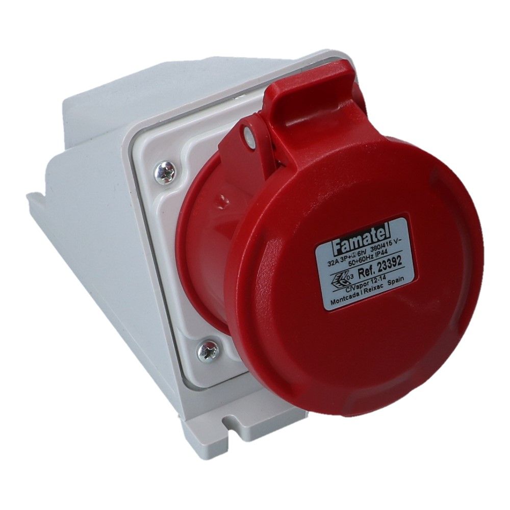 CEE female 4 polig 6H 32A IP44 wcd 380-415VAC