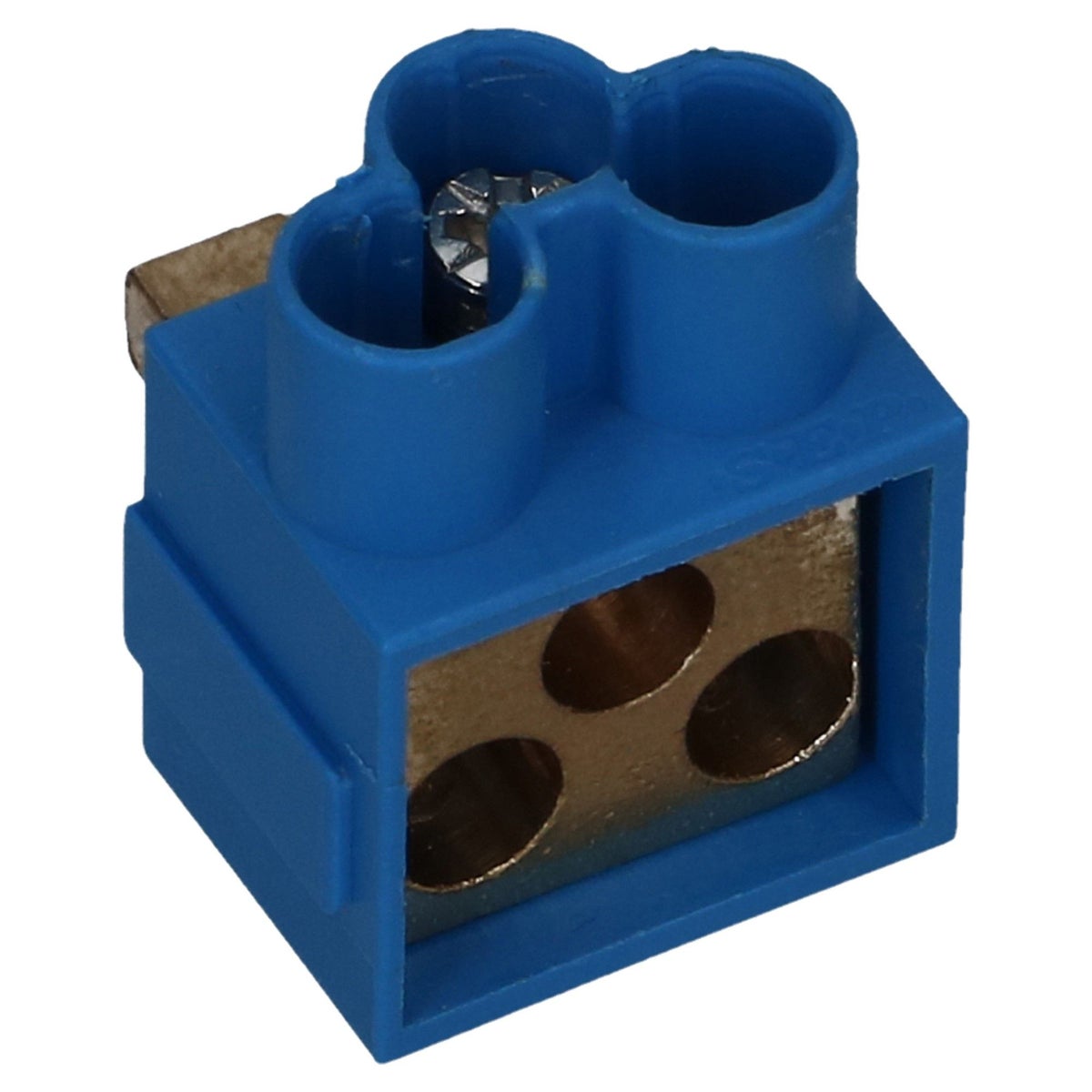 Aftakblok pin blauw 1 fase 3x16mm²