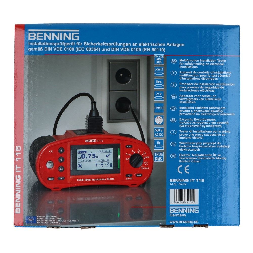 Installatietester IT 115 True RMS