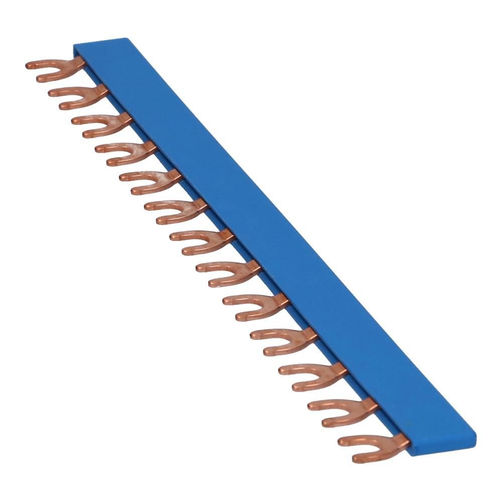 Kam vork M6 blauw 1 fase 13 pole 17.8mm
