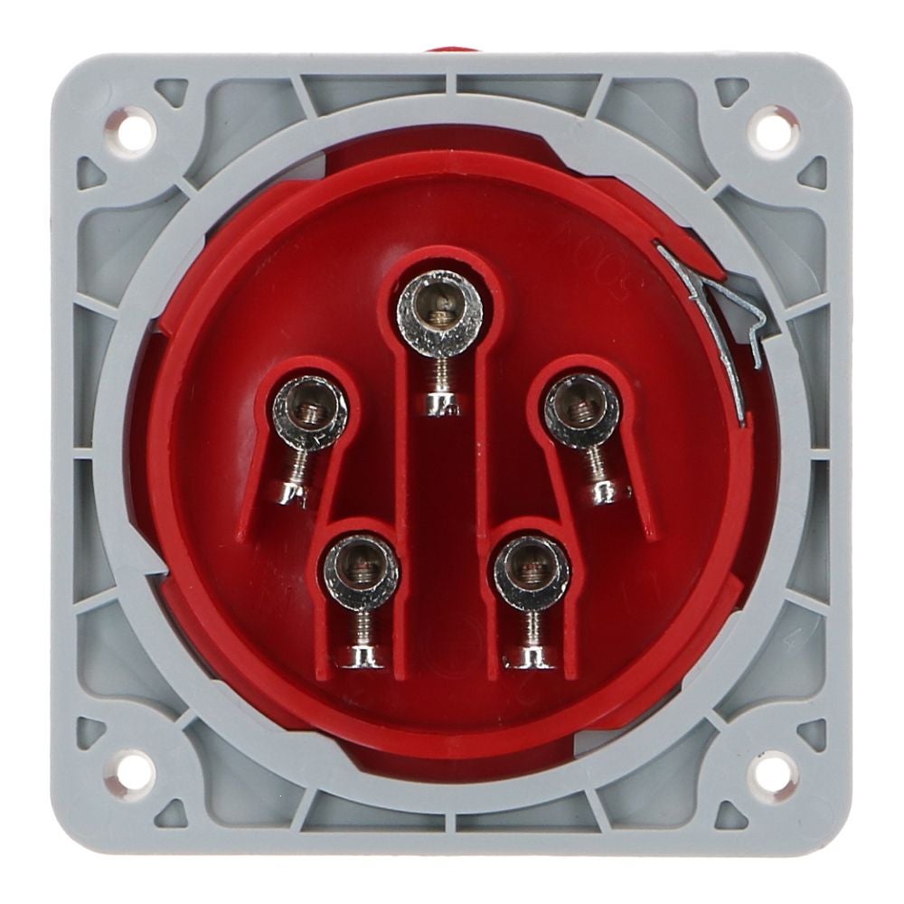 CEE male 5 polig 6H 16A IP54 toestelcontactdoos 380-415VAC