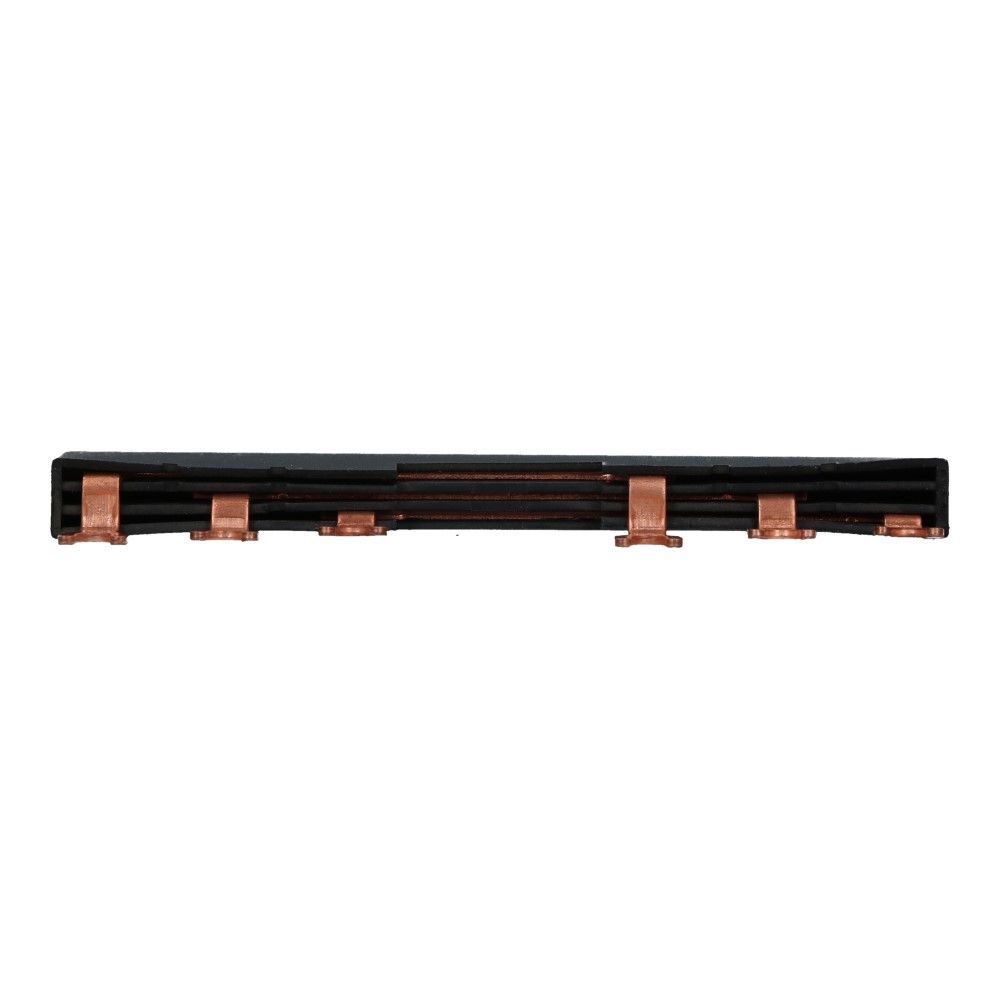 Kamrail vork 3 fase 6 poles offset 27mm tbv motorbeveiliging