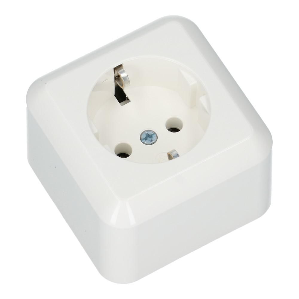 Wandcontactdoos RA CONTURA 9010