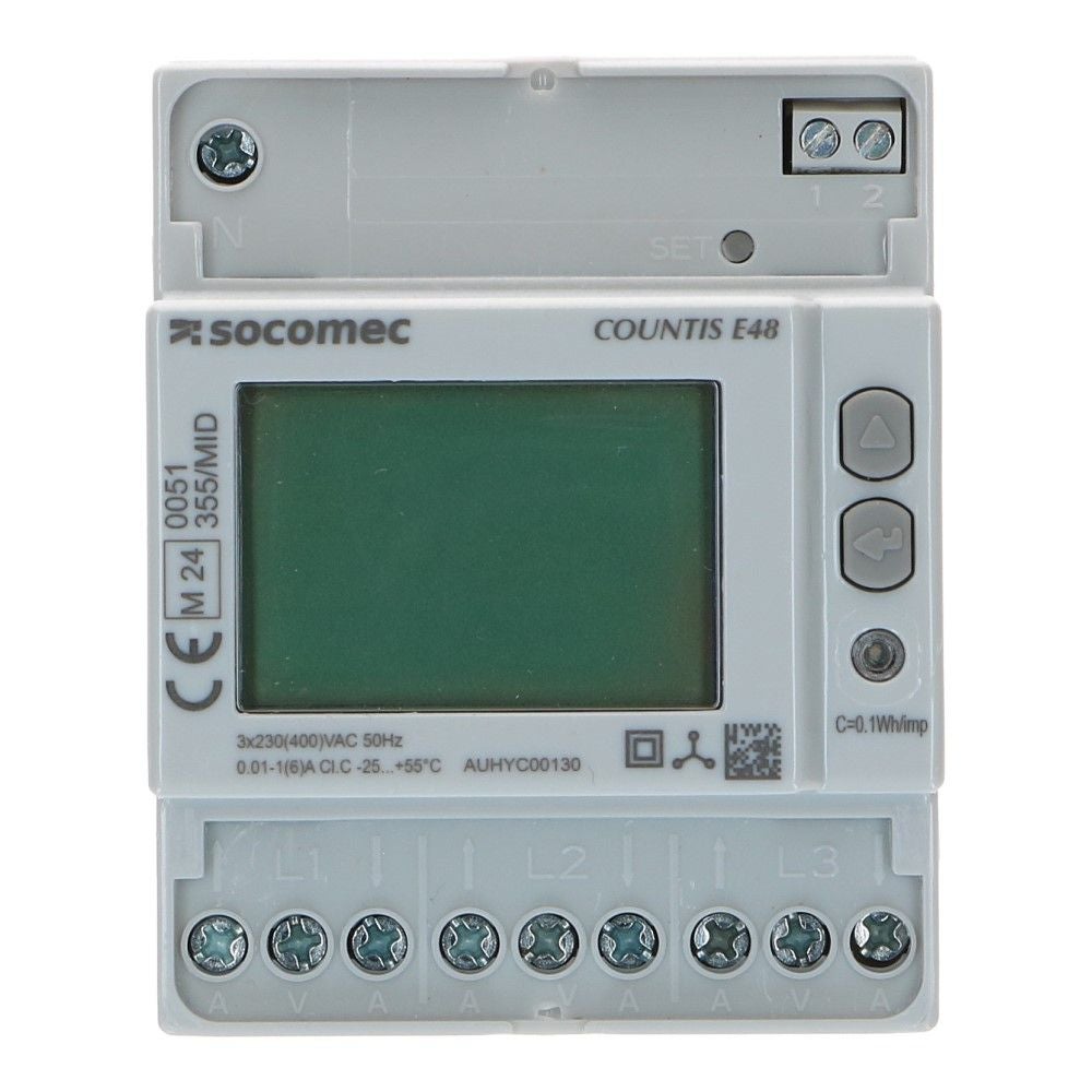 kWh meter Countis E48 3 - fase CT-1/5A ETH MID