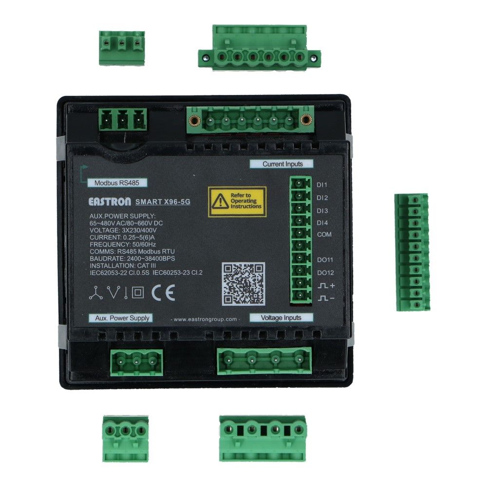 Multi-Function paneelmeter Modbus voor trafo 4DI 2DO