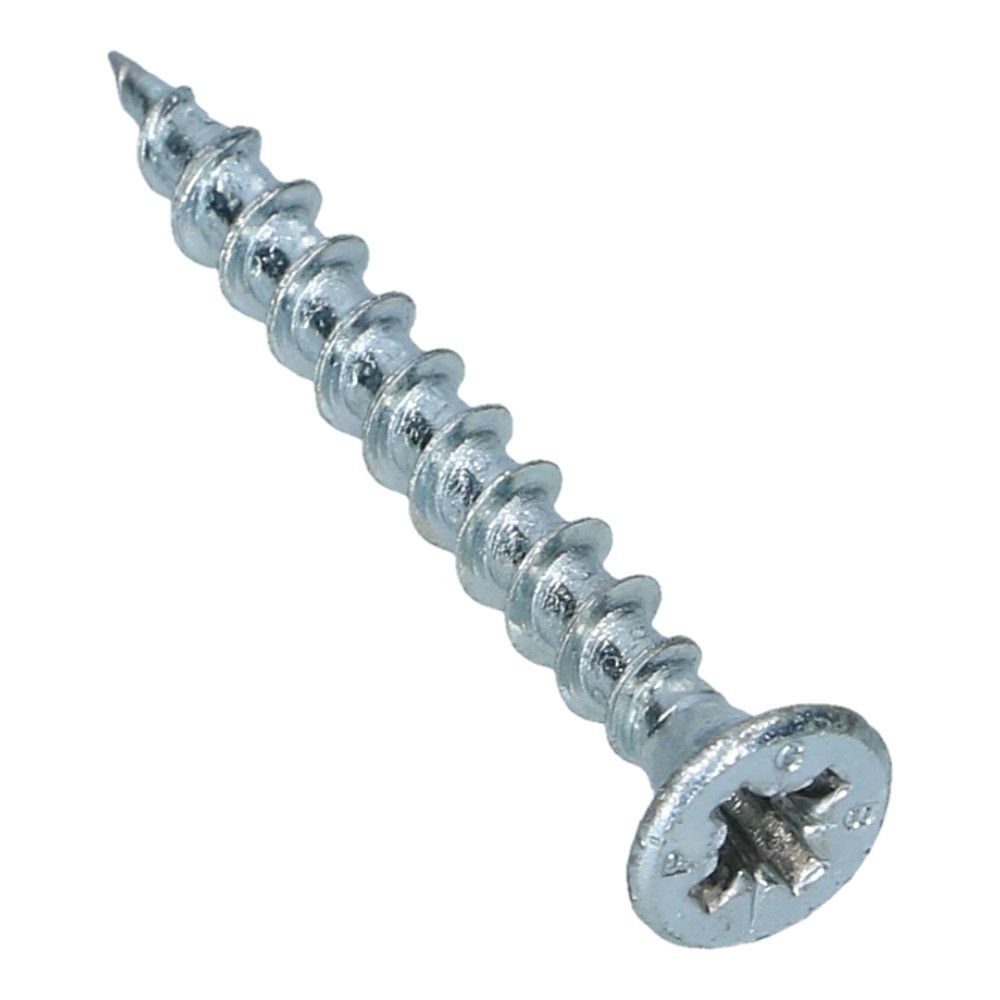 Spaanplaatschroef 4x35mm Verzonken Pozidrive 2 - 200 stuks