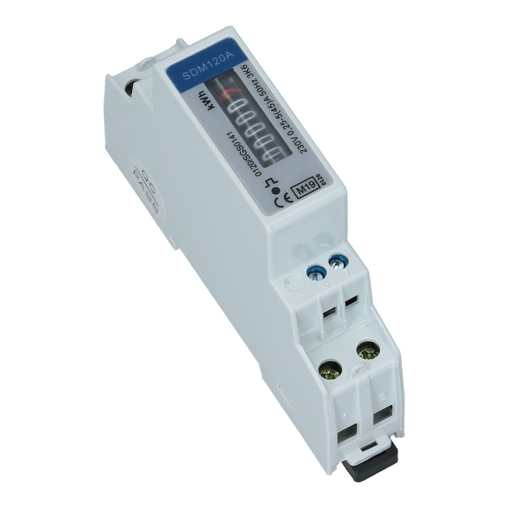 kWh meter 1 fase 5/45A MID Factureerbaar Analoog