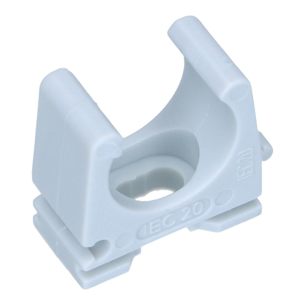 Klembeugel RC 20-21mm lichtgrijs - 100 stuks