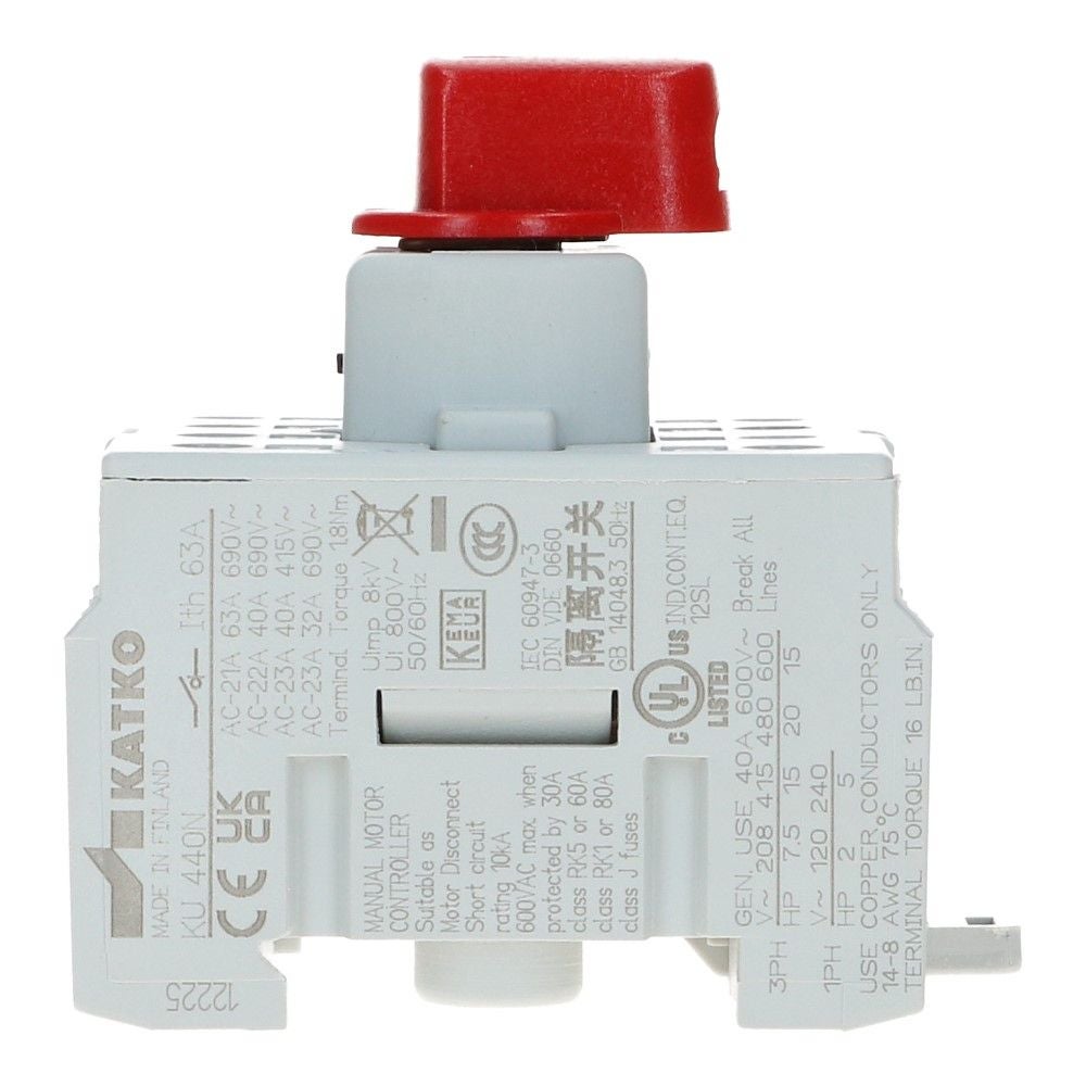 Lastscheider 4 polig 40A KU basis element