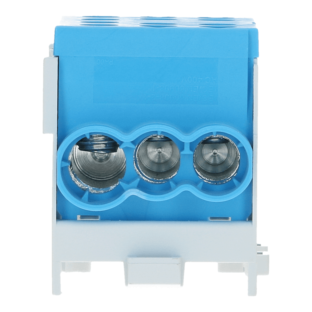 HLAK Hoofdkabel aftakklem 1x35mm²/2x25mm² blauw