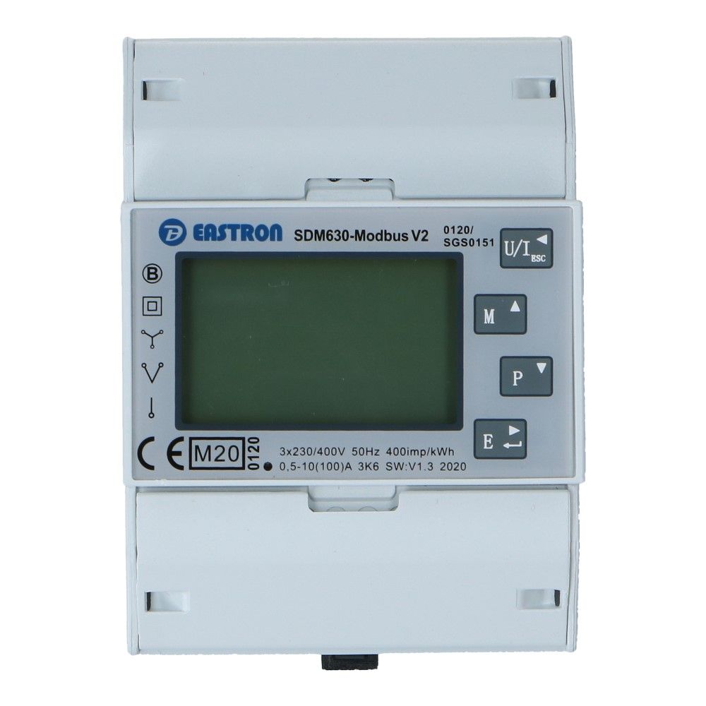 kWh meter 3 fase MULTI 10/100A Modbus MID Factureerbaar Imp/Exp