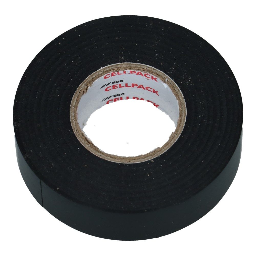 Extra sterk zwart PVC Isolatietape 19mm - 20 meter