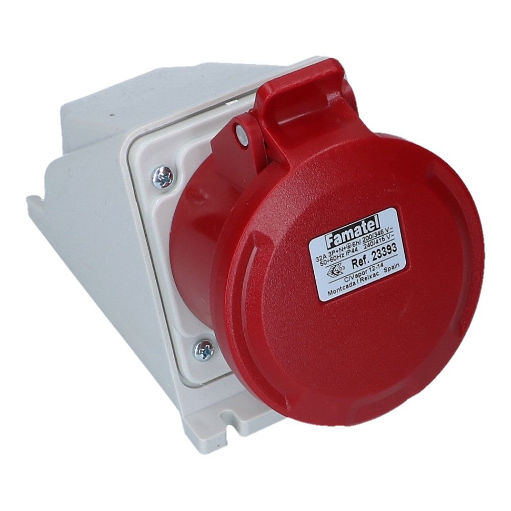 CEE female 5 polig 6H 32A IP44 wcd 380-415VAC