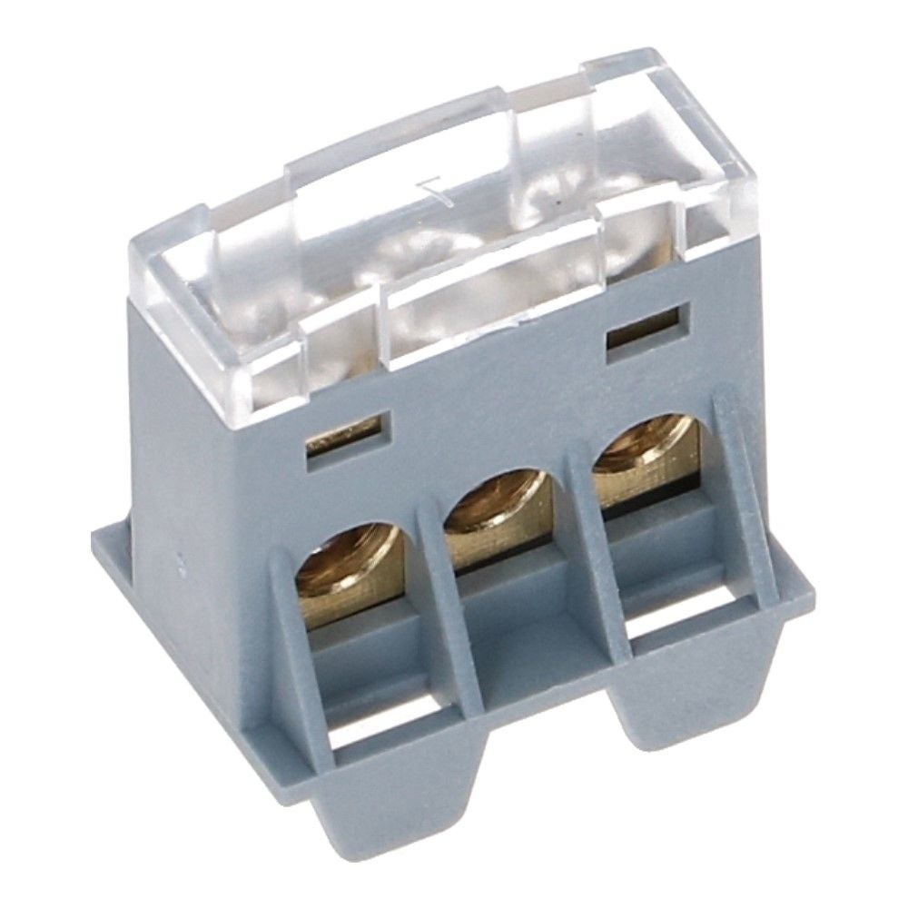 Aansluitverdeelblok AST16 transparant 3x16mm²