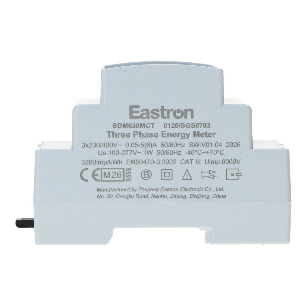 kWh meter 3 fase MULTI 5-6000A MID Factureerbaar Indirect kWh meter 3 fase MULTI 5-6000A MID Factureerbaar Indirect