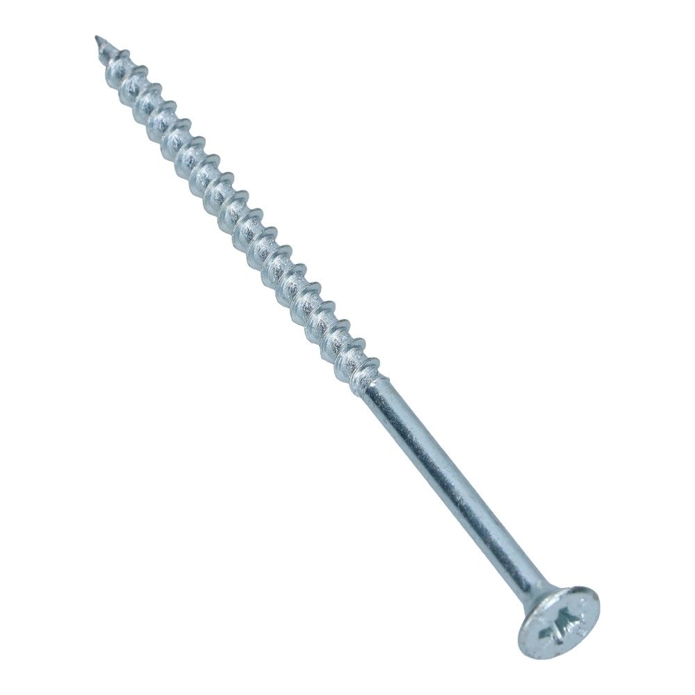 Spaanplaatschroef 5x100mm Verzonken Pozidrive 2 Deeldraad - 200 stuks