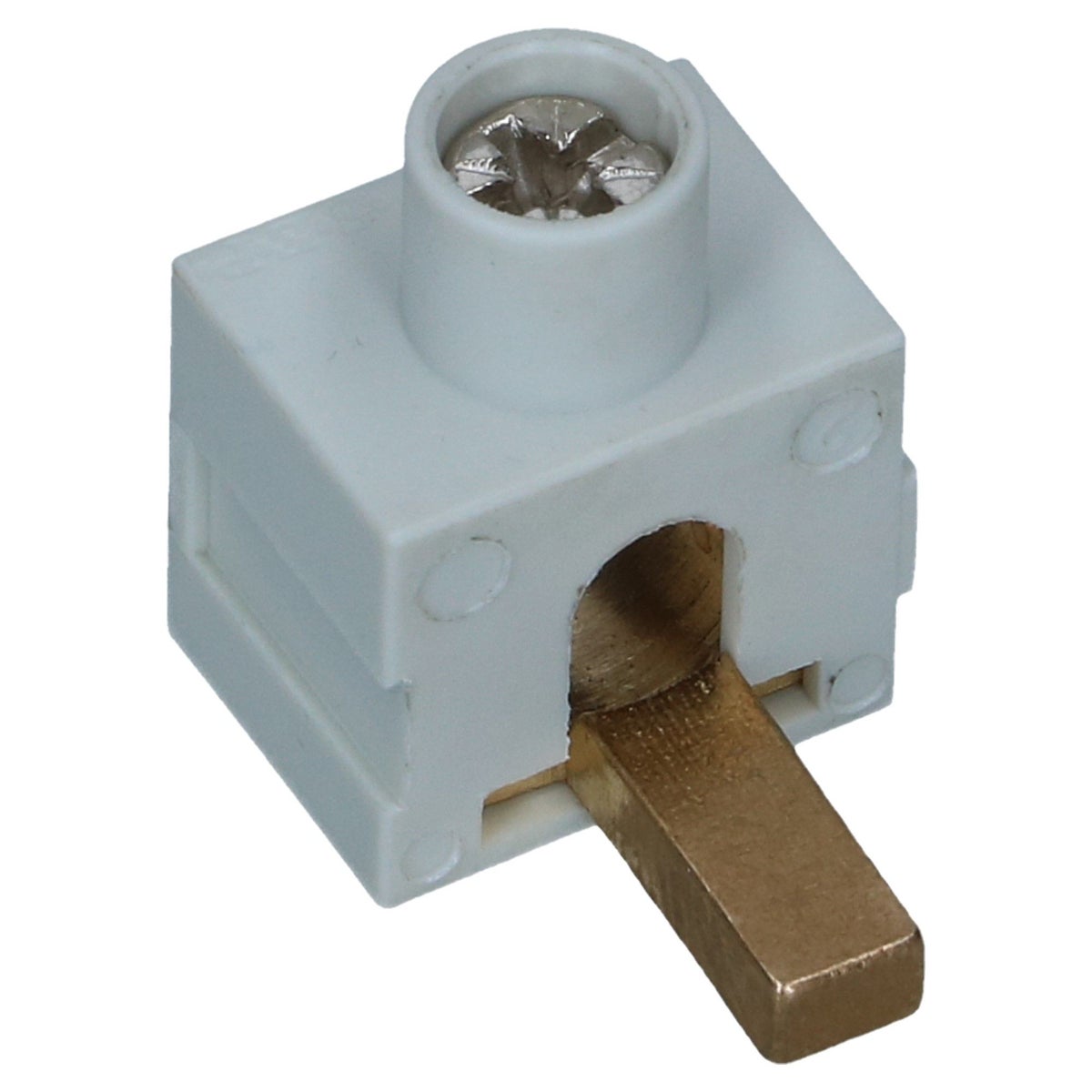 Aftakblok pin grijs 1 fase 1x50mm²