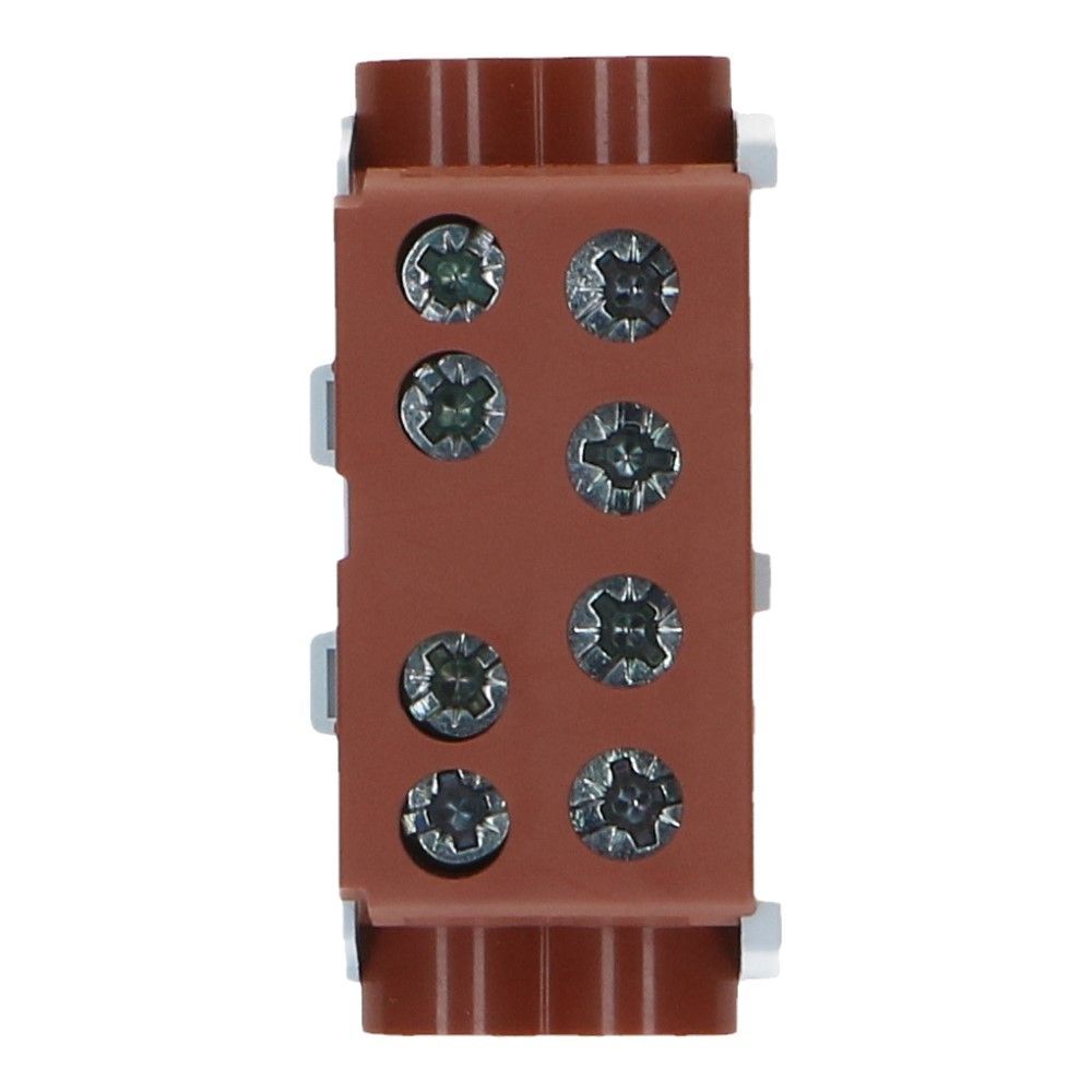 HLAK Hoofdkabel aftakklem 1x35mm²/1x25mm² bruin