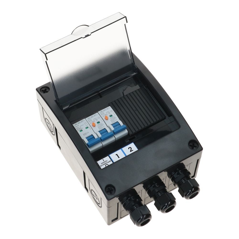 Zinvolt 1 fase verdeler 2 groepen