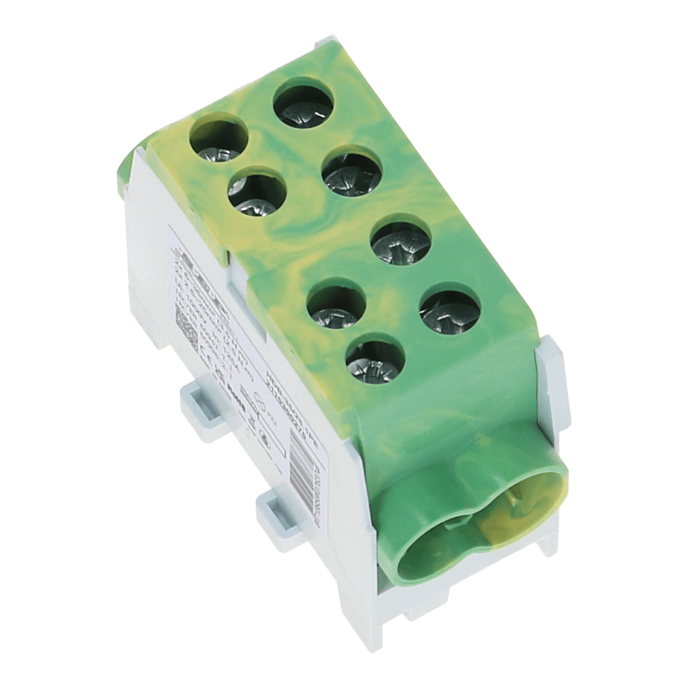 HLAK Hoofdkabel aftakklem 1x35mm²/1x25mm² geel/groen