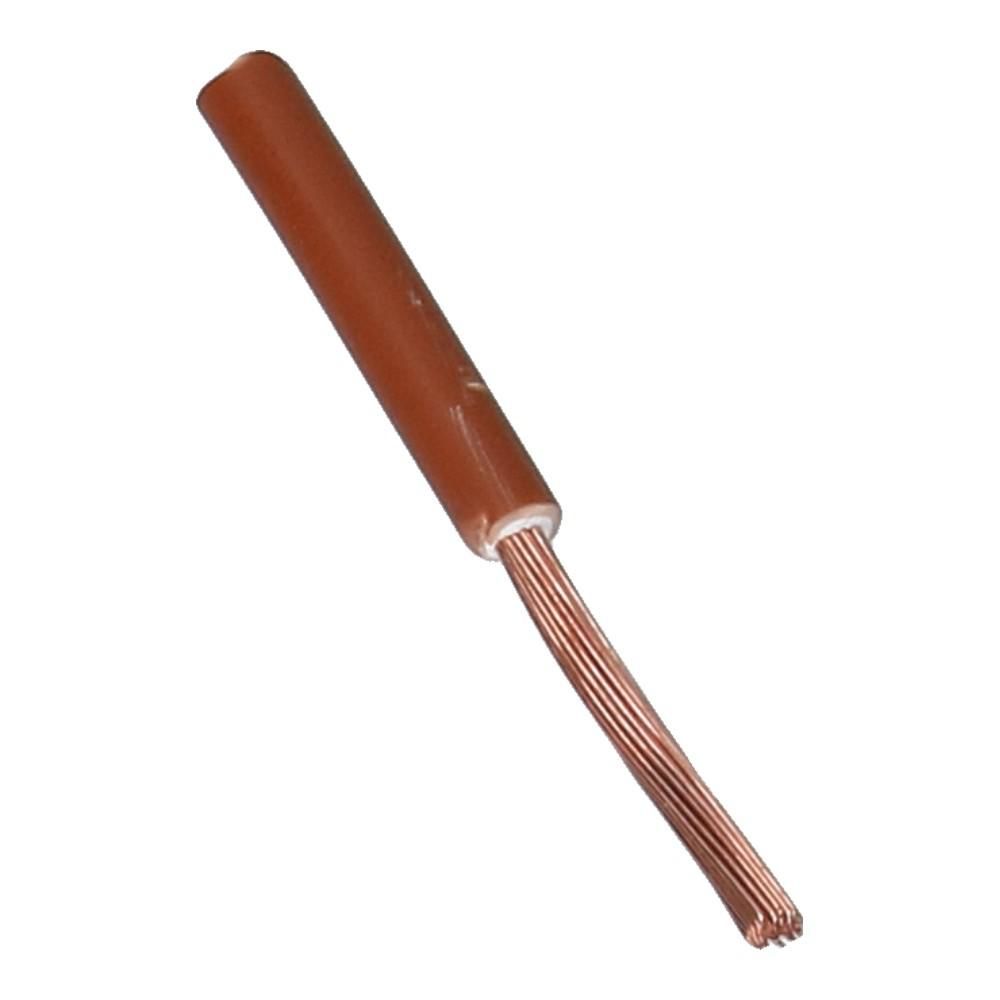 Montagedraad SO-07Z1-K 10mm² bruin halogeenvrij 90°C - 100 meter