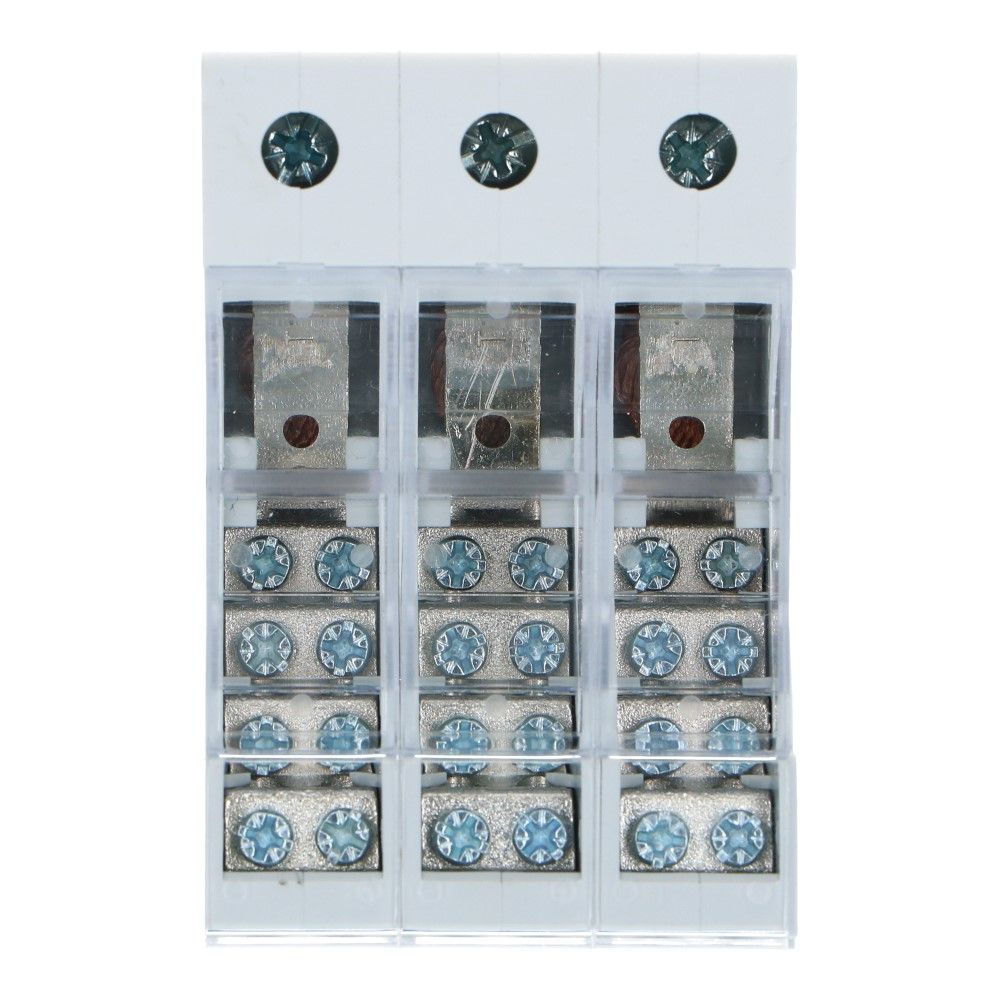 Verdeelblok JX2-9 125A 3p 1x50mm² 8x6mm²
