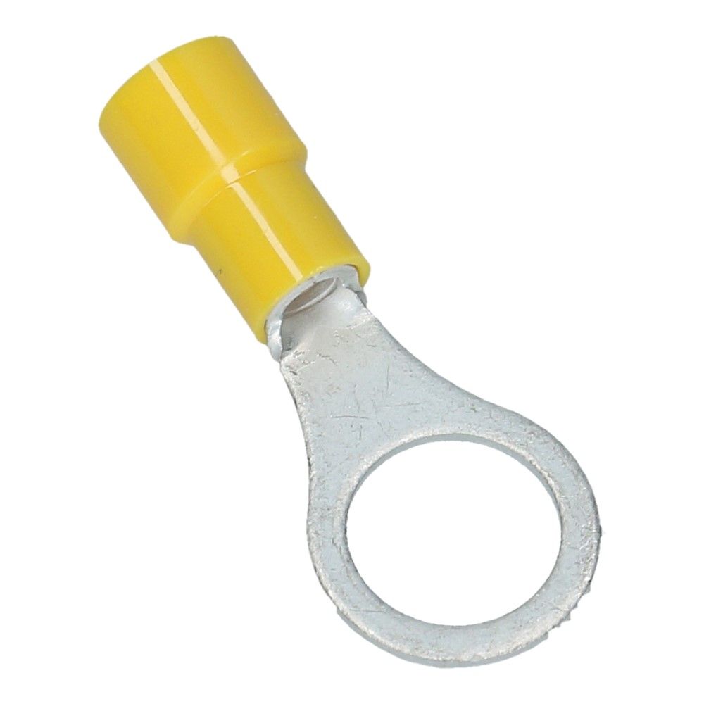 Ringkabelschoen Gat 10.5mm L-15mm Geel - 50 stuks